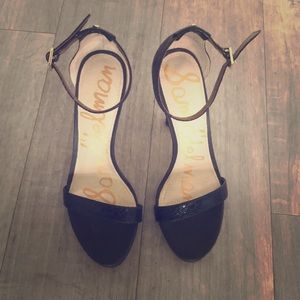 Ankle sandals heel